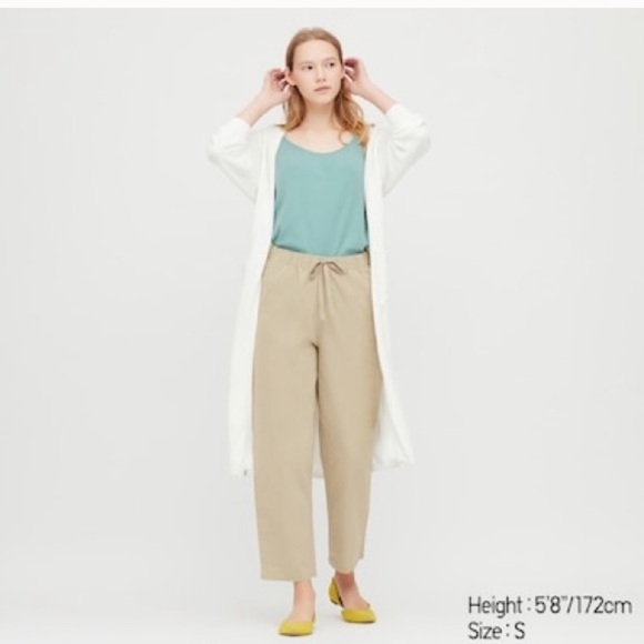 Uniqlo Relax Rayon Pants Drawstring 